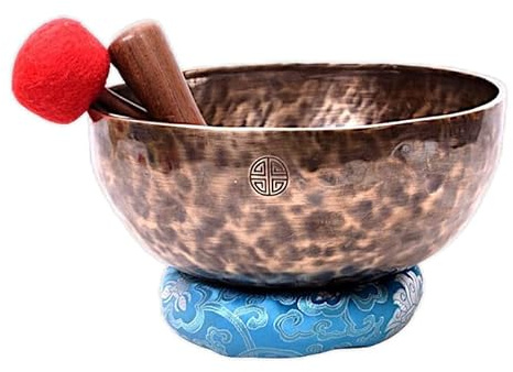 7 Zoll Heilschalen Tibetische Vollmond Klangschale Nepal Chakra Heilung Meditation Sieben Metalle