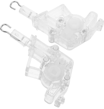 SECFOU 2pcs Window Blind Tilt Mechanism Plastic Hook Wand Replacement Parts Roller Blind Accessories Fittings