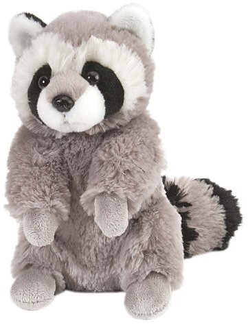 Wild Republic 15987 10875 plyschtvättbjörn, Cuddlekins gosedjur, plyschdjur, 23 x 11 x 19 cm