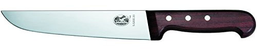 Victorinox 5.5200.20 Couteau de Boucher Rosewood 20cm, Acier Inoxydable, Brun, 30 x 5 x 5 cm