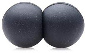 XR Brands - Master Series Sin Spheres - Magnetische Liebeskugeln aus Silikon - Schwarz, 32.4 g, AF971
