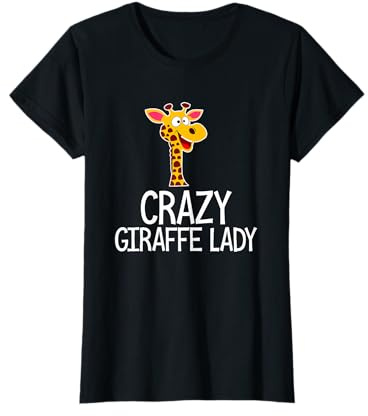 Crazy Girafe Costume pour femme T-Shirt
