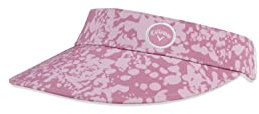 Callaway Damen Golf See The Break Hat 2024 Visier, Rosa Exotisch, Einheitsgröße EU