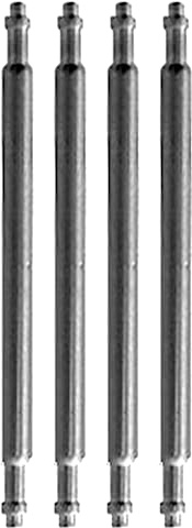 Eichmüller 4 Stück 22 mm Schließen Federstege mit gefederten Einfachkopf zur Montage von Uhren Armbandschließen