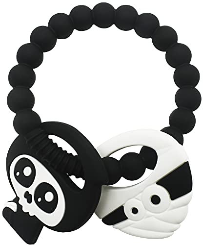 Halloween Baby-Beißring Baby-Beißring-Spielzeug aus Silikon