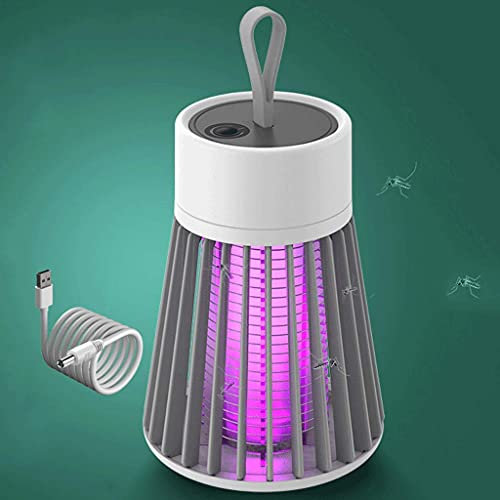 TEmkin Lampe Anti-Moustique, Lampe Anti-Moustique Bug Zapper, 5W, Tube de lumière Violette UV, Attraction Efficace, Tueur de Moustique Tue Les Insectes Volants, Moustique