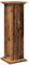 vidaXL Espositore con Portaoggetti Legno Antico 31x30x90 cm Truciolato, espositore a Colonna, vetrina, Mobile espositivo, piedistallo espositivo