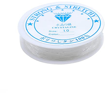 Elastic Stretch Beading Thread Craft Elastic String Cord Clear Stretchy Beading Thread Jewelry Bracelet Making Cord String Excellent Durable