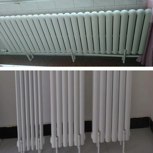 Pieds de radiateur en fonte élégants et robustes, complément parfait à votre système de chauffage (30 cm)