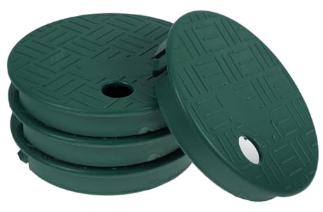 INOOMP Boîtier De Vanne d 39 Irrigation Couvercle De Boîte De Vanne Lot De 4 Pièces 15 Cm Utilisation Extérieure Installation Rapide Matériau En Plastique Résistant