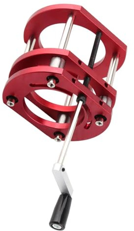 Aumotop Mesa Enrutadora de Sujeción de 4 Mordazas de Acero Inoxidable de Aleación de Aluminio, Base Elevadora para Bricolaje, Instalación Rápida, Fácil Ajuste de, Agarre Fuerte, para