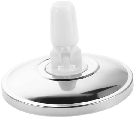 COLLBATH Tête de Balai Ronde Ronde Rotative de Rechange pour Manche de Balai et Accessoires Compatible avec Sols Divers