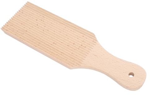 Kadimendium Combinación de Tabla de ñoquis y Paleta de Mantequilla para la Creación de Pasta Hecha a Mano en Casa, Perfecta para Entusiastas de la Cocina, 24x7 Cm
