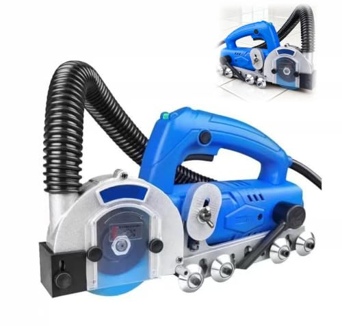 Electric Tile Grout Removal Tool With Diamond Blade 9000rpm Floor Cleaner