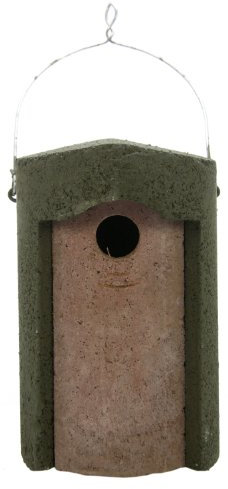 Schwegler Nisthöhle aus wetterfestem Holzbeton, Einflugloch 32 mm