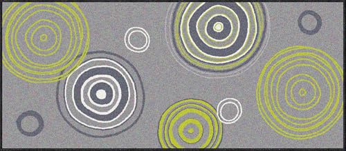 Erwin Müller Fußmatte Kaiserslautern grau/grün Größe 60x180 cm