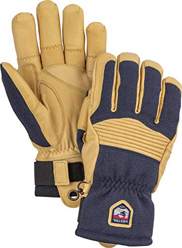 Hestra Army Leather Couloir Navy/Tan, Navy / Tan, 7