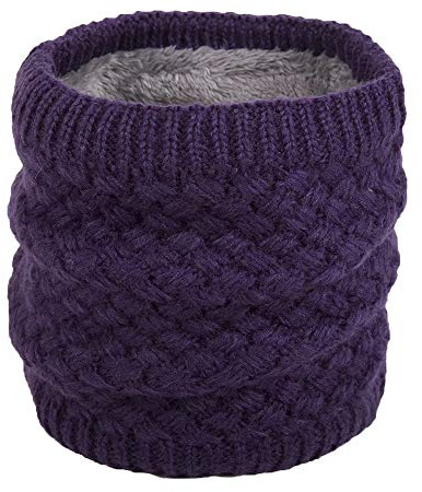 Cache-cou Col De Crochet De Laine Pour Hiver Thermique Avec Agneau Polaire à l'intérieur Unisexe Femme Et Homme Chaud Pour Cycliste Motocyclisme Le Ski