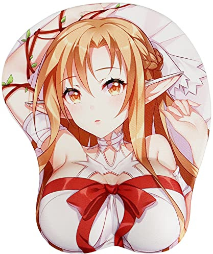 Roffatide Anime Mauspad mit Handgelenkstütze Mauspads