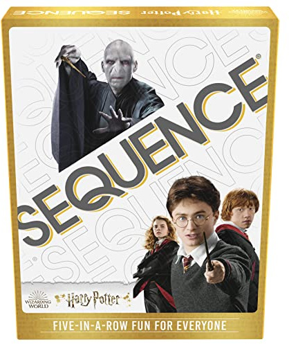 Sequence Harry Potter – Ett brädspel för barn och vuxna från 7 år – strategiskt kortspel med spännande vändningar – pedagogiskt brädspel för 2–12 spelare