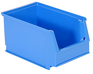 Provost Lot de 25 bacs à bec gerbables haut de gamme bleus 23 x 15 x 13cm x25