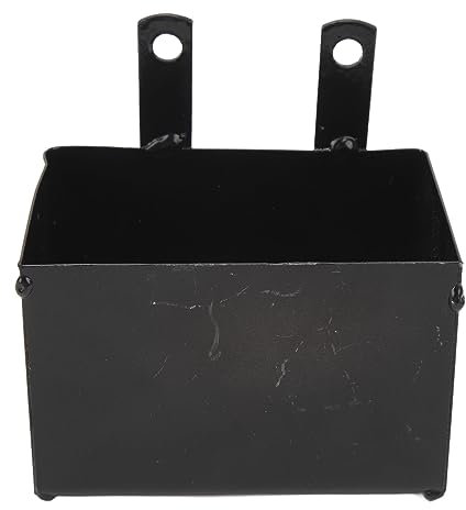 Soporte para Batería De Moto Caja Portabaterías Negro Estructura Robusta Antióxido Compatible con Y Motocicletas Todoterreno De A