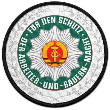 Copytec Patch Volkspolizei DDR VP Für den Schutz der Arbeiter und Bauern Macht #40880
