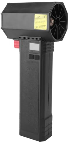 Elektrischer Druckluftzerstäuber, 1600 G Schubkraft, 50.000 U/min, Elektrischer Luftzerstäuber mit 64 Mm Kanal, LED-Licht, Wiederaufladbares Gebläse für Industrielle