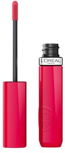 L'Oréal Paris - Flüssiger Lippenstift mit Vinyl-Effekt – intensive Farbe & glänzendes Finish – 16 Stunden lang anhaltender Glanz – ohne Übertragung – unfehlbarer Lack – Farbton: Pink Oulala