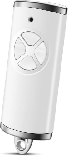 868,3MHz Telecommande Portail, Télécommande de porte de garage Compatible avec Hörmann bs HSM4 HSE2 HS1 HS4 HSZ1 HSZ2,Bip Portail de Garage - Blanc (Lot de 1)