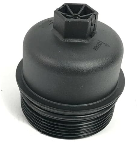 HANZOU Coperchio del filtro dell'olio Alloggiamento Tappo di copertura superiore Adatto for Ford, Transit MK7 Adatto for Galaxy Adatto for Mondeo Adatto for Focus Adatto for Fiat, 3M5Q6737AA 1103L7 11