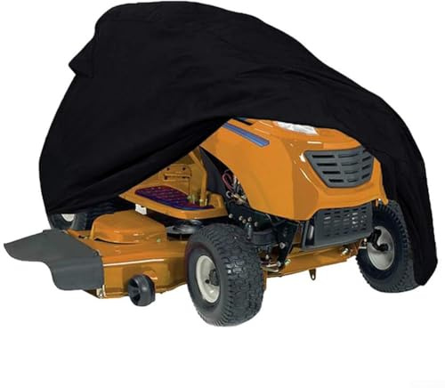 Copertura impermeabile per tosaerba da equitazione, tessuto Oxford 210D, resistente ai raggi UV, copertura protettiva per la maggior parte delle marche di tosaerba (177 x 110 x 110 cm)