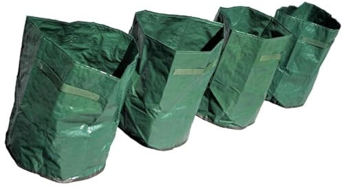 Speedwellstar 4-Pack Potato Vegetable Planter Bags Durable 42L Garden Bags for Growing Reusable, Reinforced, & Waterproof Planters