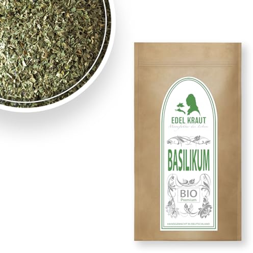 EDEL KRAUT | BIO BASILIKUM gerebelt - Premium Basil Organic 500g