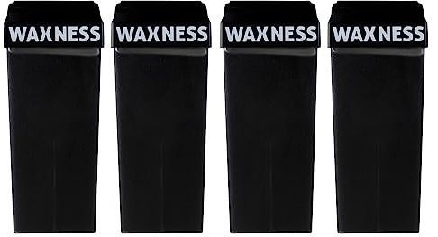 Waxness Black Soft Wax Cartridge 3.38 oz / 100 g Pack of 4