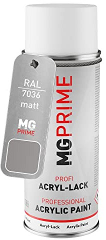 MG PRIME RAL 7036 Platingrau/Platinum grey Spraydose 400 ml matt schnelltrocknend