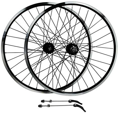 MTB Fahrradradsatz 26 Zoll Doppelwandig V-Brake Bike Hohlkammerfelge 32 Loch Felgenbremse für 7/8/9/10/11 Speed