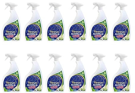 Alcool denaturato profumato spray 70° Menta (12)