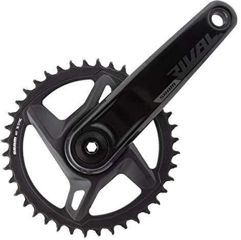 SRAM Corporation Europe Rival Kettenblätter Schwarz 165mm 47.5mm