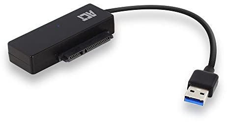 USB 3.2 Gen1 till 2,5/3,5 tum SATA-adapterkabel för SSD/HDD