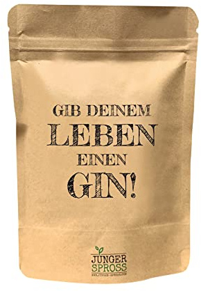 JUNGER SPROSS Pflanzbeutel - Gib deinem Leben einen Gin