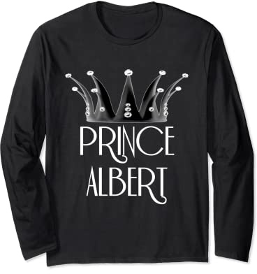 Prince Albert Pierced Dick, Penisring Intimpiercing Geschenk Langarmshirt