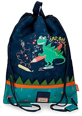 Enso Dino artist Multicolor Lunch Bag 27x34x10 cm Polyester