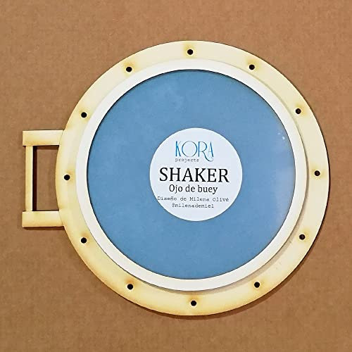 KORA projects – Shaker para Scrapbooking - Ojo de buey