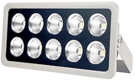 Foco LED de exterior, luces de inundación, 6500 K, luces de seguridad, 150-600 W, focos de arena, iluminación impermeable comercial, proyector para patio, campo de baloncesto (500 W)