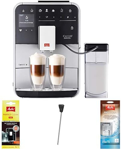 Melitta Barista T Smart Pack Barista T Smart (F831-101) Cafetera Superautomática + Pastillas Perfect Clean + Tubo Lanzador de Leche + Filtro Pro Aqua