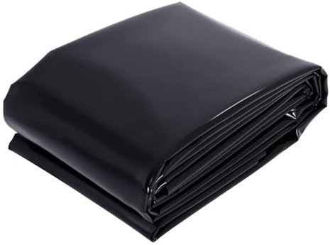Pond Liner Pond Liners Preformed Pond Liners for Outdoor Ponds 20 Mil, Fish Pond Liner Hdpe Membrane Reinforced Gardens Pools Landscaping, Impermeable Pond Liner Underlayment for Fish or Koi