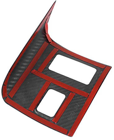 HELEVIA Normalización del Botón de Calefacción del Asiento de Fibra de Carbono, Gr86 ZN8 ZD8 2022 Up, ZN8 ZD8 2022 Reemplazo Arriba, Cubierta de Panel con Textura Transparente,