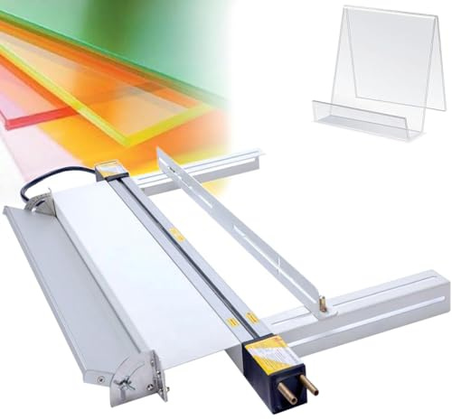 Machine à cintrer la chaleur acrylique avec support de réglage de l'angle pour PVC épaisseur 1 mm-6 mm – Idéal pour les plaques organiques et projets acryliques