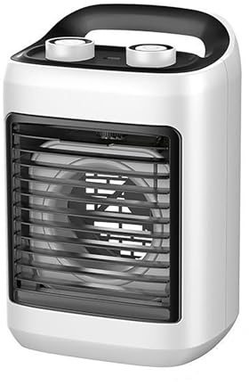 Aire acondicionado portátil, enfriador de aire evaporativo personal, 6 velocidades de viento, pequeño ventilador de refrigeración de escritorio para habitación, oficina, dormitorio